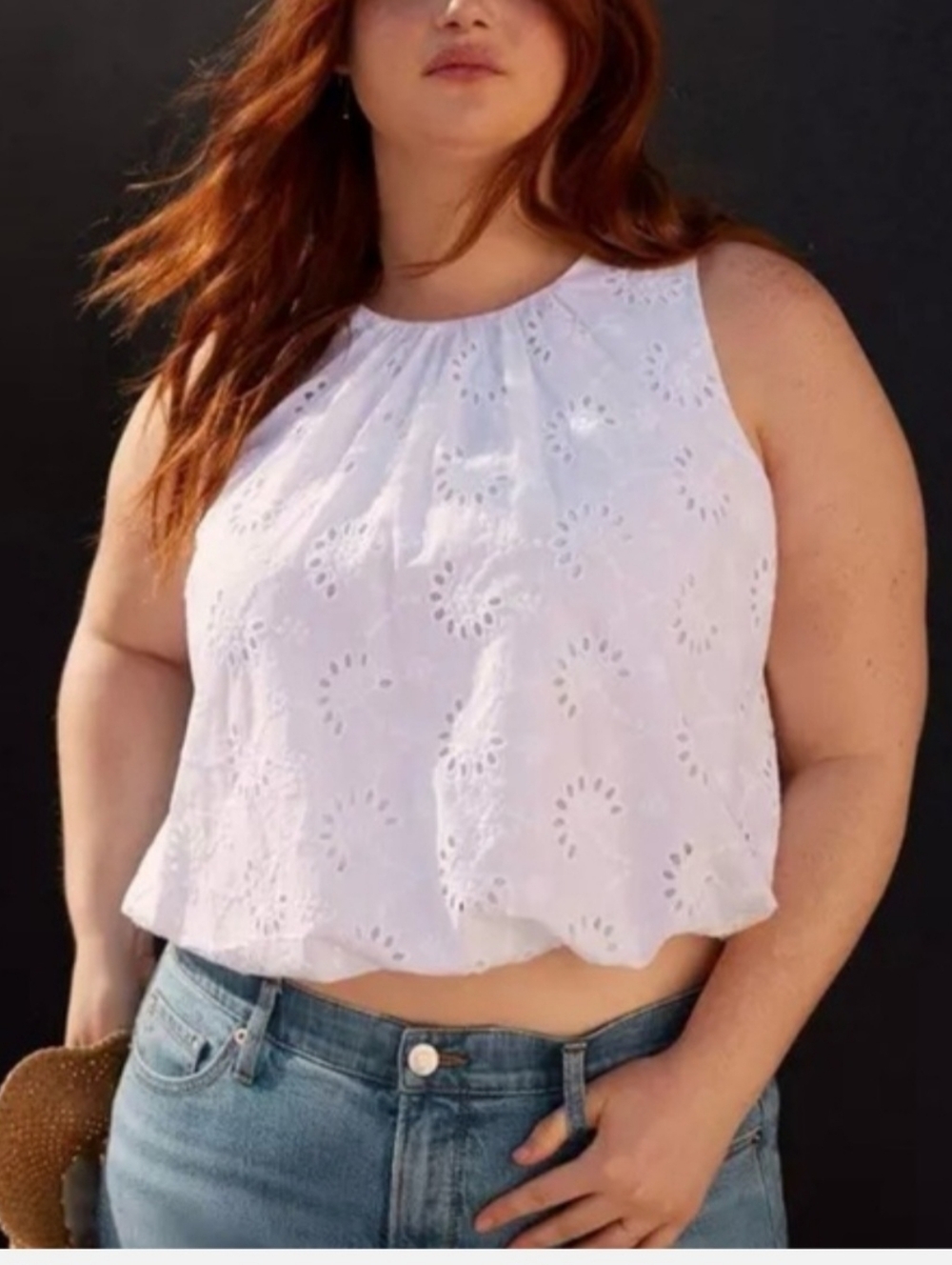 Torrid FESTI BUBBLE HEM TANK 4 NWT